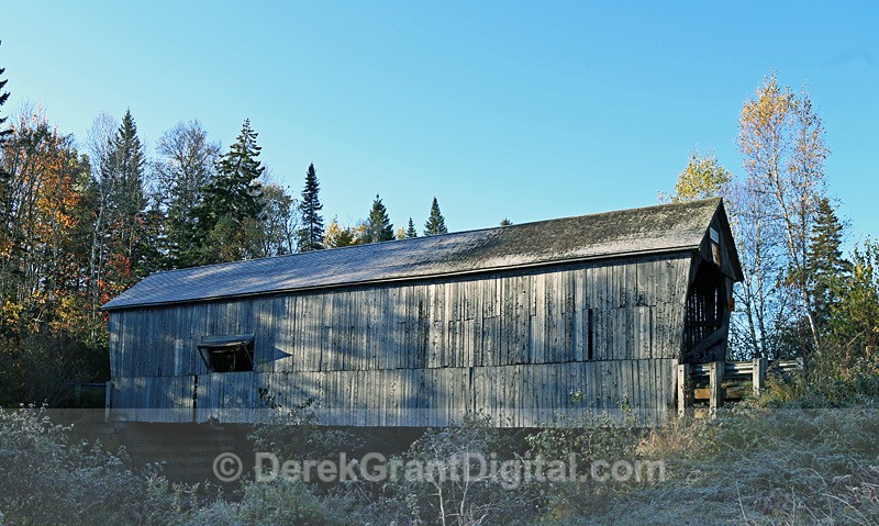 Belleisle Creek #2 Covered Bridge - 1 - Covered Bridges of New Brunswick