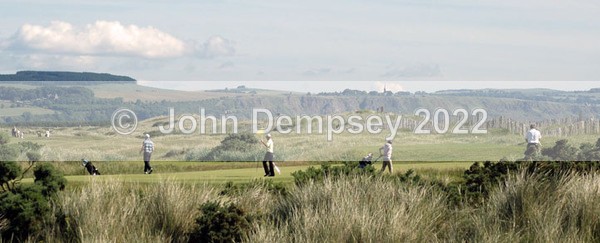 On the first green - Golf