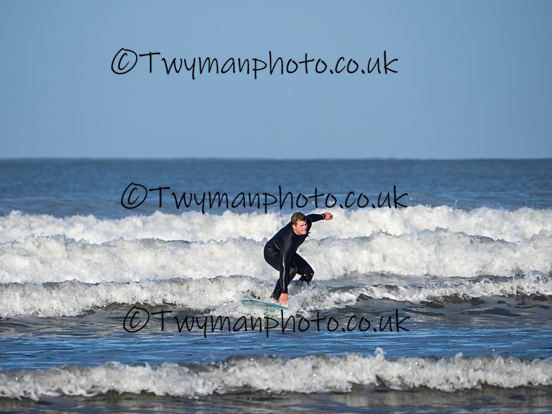 PA263070 - Westward Ho! surfers 26/10
