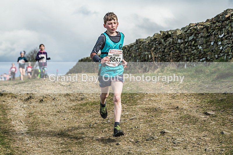Helm Hill -171 - Kendal Winter League Helm Hill Fell Races (Under 13/15/17 & Seniors) Sunday 16th March 2025