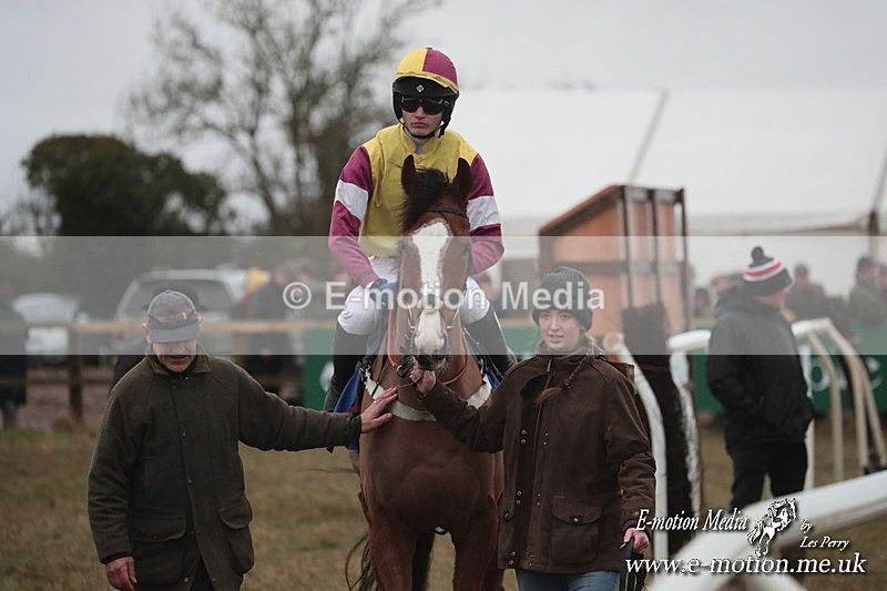PtP 260125 438 - Cocklebarrow Point-to-Point racing with the Heythrop Hunt 26/01/25