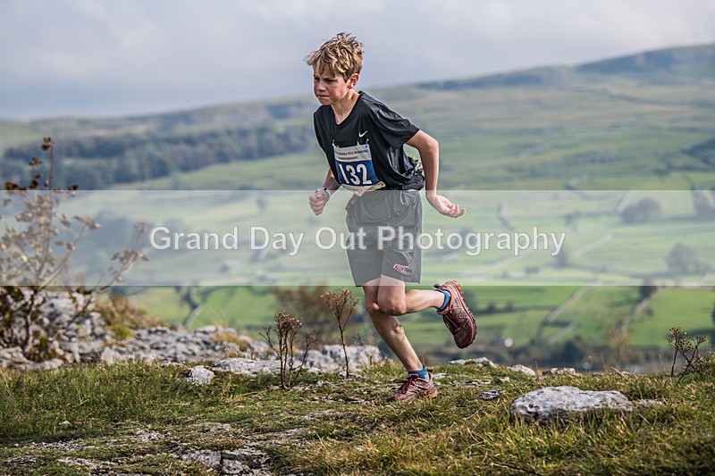 Year 8-9-40 - The English Schools Fell Running Championship Giggleswick Year 8-9 Sunday 6th October 2024