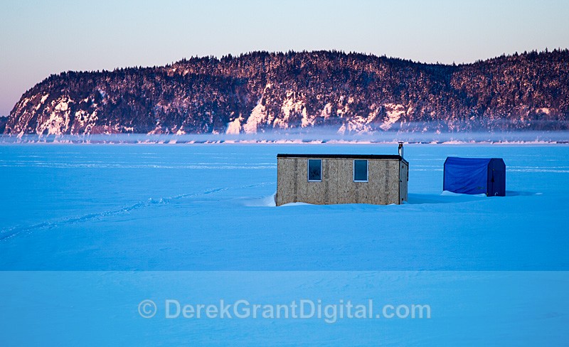 Kennebecasis Ice Huts Rothesay, New Brunswick, Canada - Rothesay