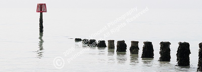 Calm Misty Morn - Sussex Coast