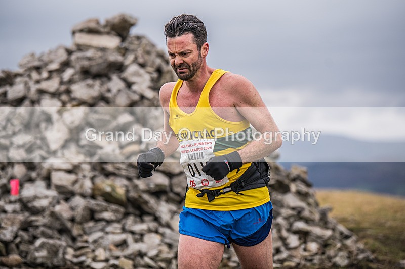 Cunswick -373 - Kendal Winter League Cunswick Scar Senior Fell Race Sunday 26th January 2025