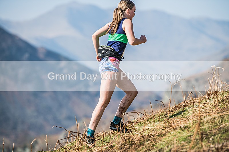 Elterwater-259 - Kendal Winter League Elterwater Under 15/17 Fell Races Sunday 9th March 2025
