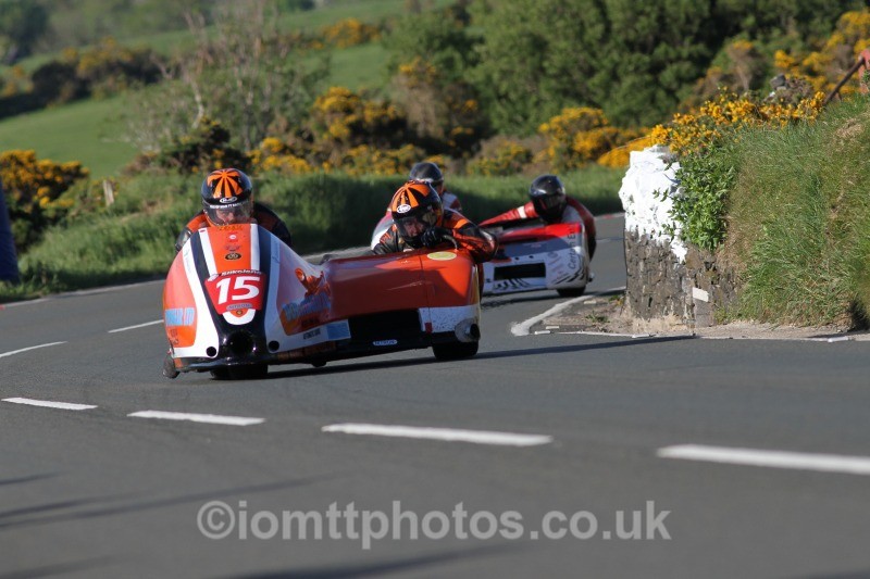 Roy Hanks / Kevin Perry Molyneux Rose TB / Dorwingear Ltd - Monday Practice - Sidecars