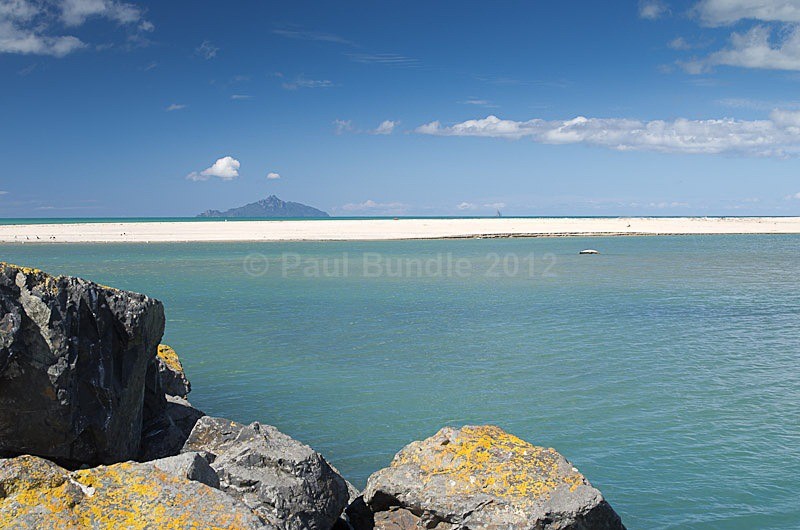 Waipu Beach lagoon - New Zealand North Island