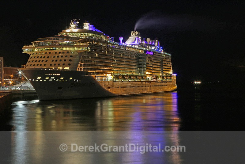 Anthem of the Seas Port of Saint John New Brunswick Canada - Cruise Ships