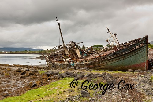 Old Boat at Salen