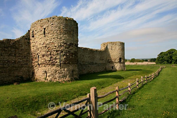 Pevensey Castle - Churches and Castles