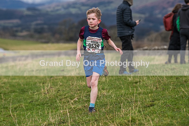 Cunswick U13-110 - Kendal Winter League Cunswick Scar Junior Under 13 Fell Race Sunday 26th January 2025