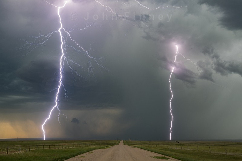 High Plain Twins, Colorado - Weather photography