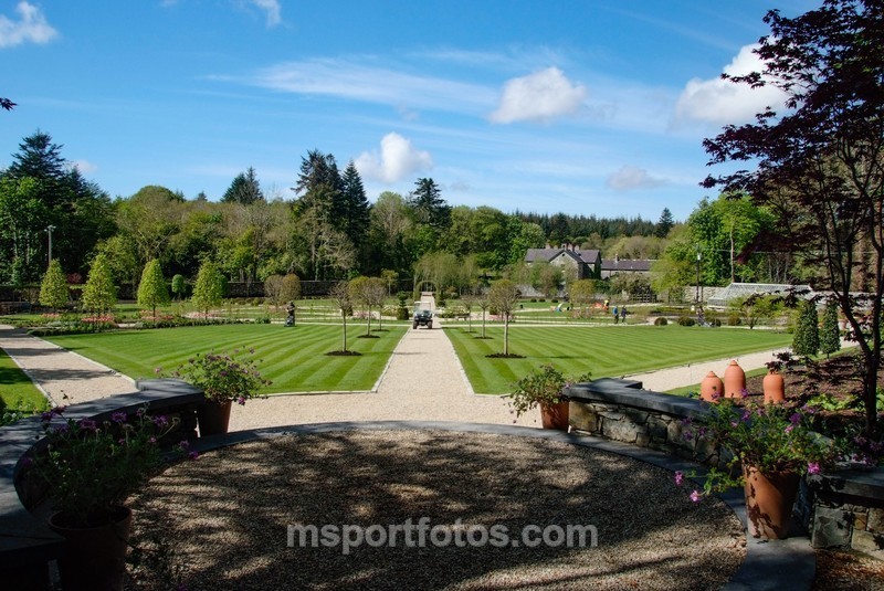 Ballynahinch Castle Hotel walled garden - Irelands landscapes