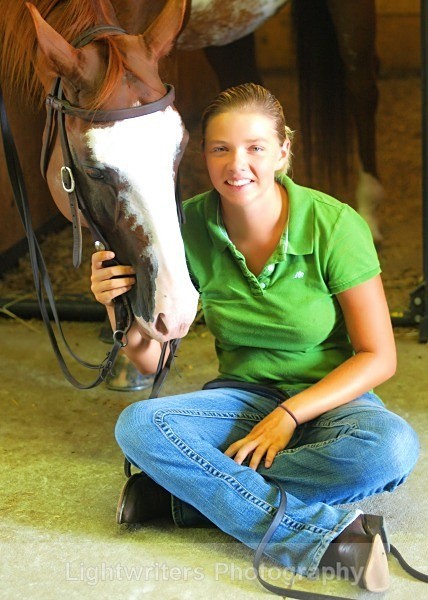 Haleys Horse_046 - Haley and Pilgrim