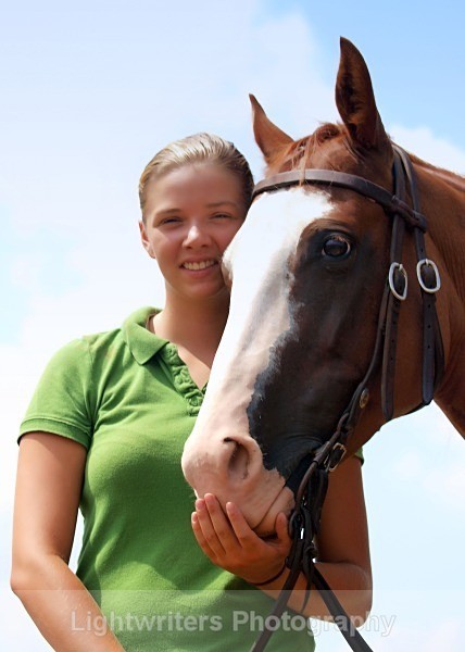 Haleys Horse_032 - Haley and Pilgrim