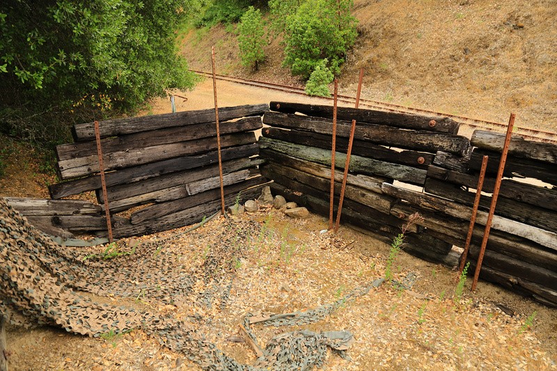 Hunting blind - Abandoned Line