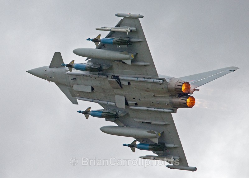 RAF Eurofighter Typhoon - RAF Fairford RIAT 2009 - 2014 Airshows