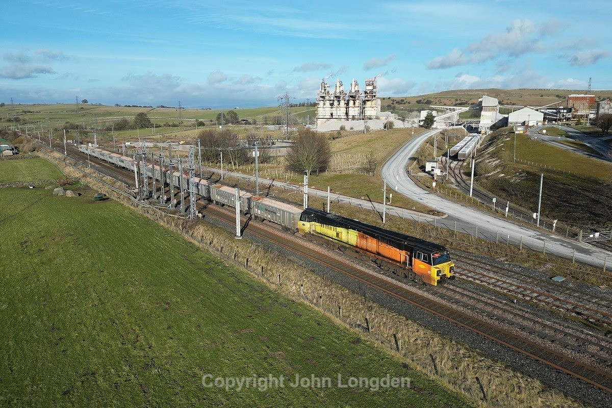 JL - 17.2.23 70814 6M38 Ravenstruther - Longport, Hardendale - West Coast Main Line (north to south)