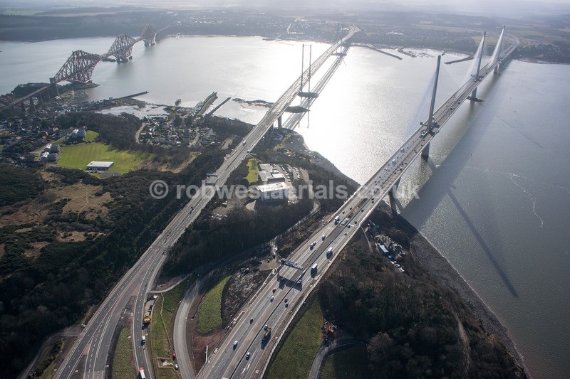 A00728A River Forth Bridge crossings 22-02-2018 - Settlements, infrastructure and attractions
