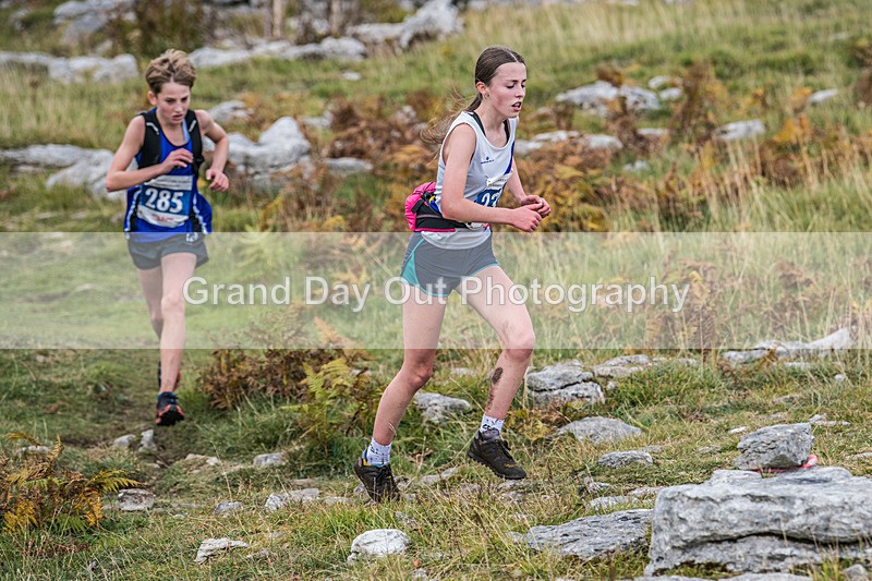 Year 10-11-190 - The English Schools Fell Running Championship Giggleswick Year 10-11 Sunday 6th October 2024