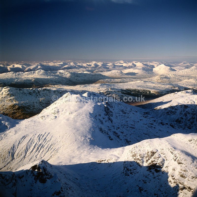 aerial pictures of Scotland Scotlands mountains hills moors highlands