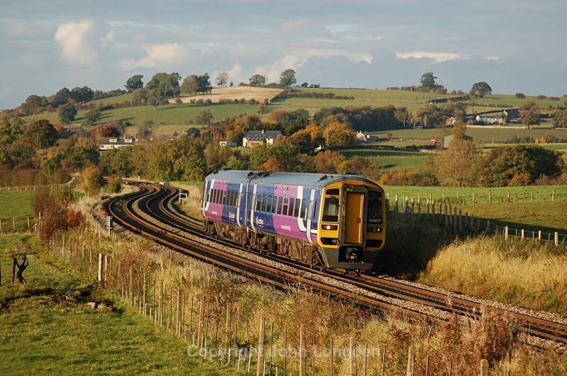 19.10.12 - 158817 16.18 Carlisle - Leeds, Langwathby - Langwathby