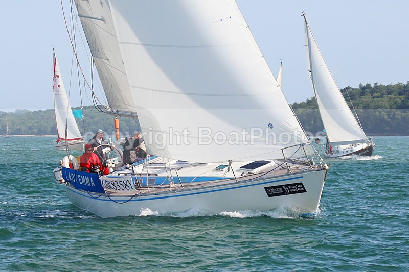 150627 LADY EMMA GBR 8358Y WT7A1702_N - ROUND THE ISLAND RACE - SATURDAY 27th JUNE 2015