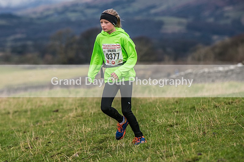 Cunswick U13-237 - Kendal Winter League Cunswick Scar Junior Under 13 Fell Race Sunday 26th January 2025