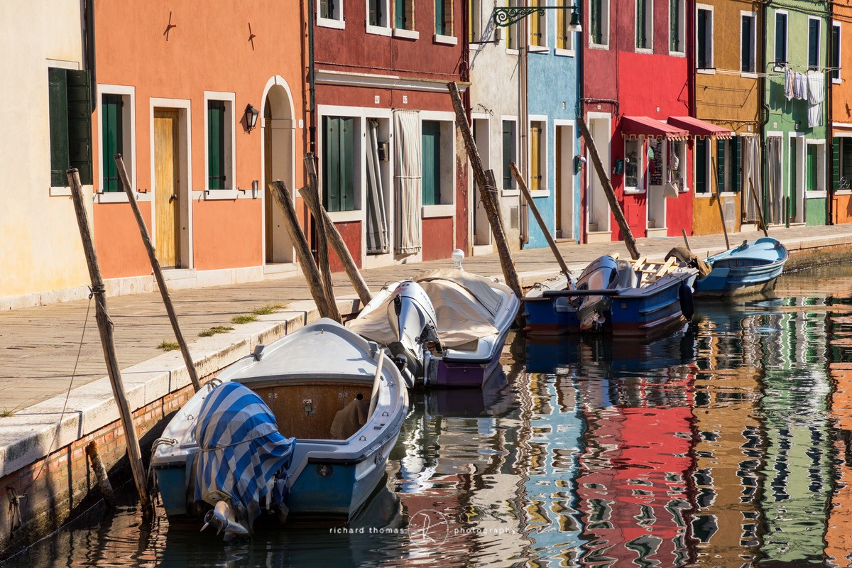 Colourful corner - Burano, Venice, Italy. - Venezia