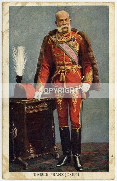 (AA-1)   Emperor Franz Josef - Austrian Royals