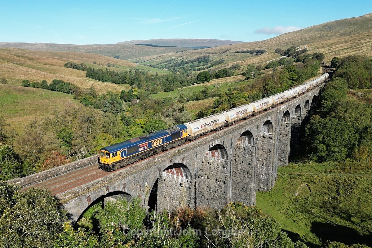JL - 18.9.24 66756 4N00 Carlisle - Clitheroe, Dent Head - Latest shots