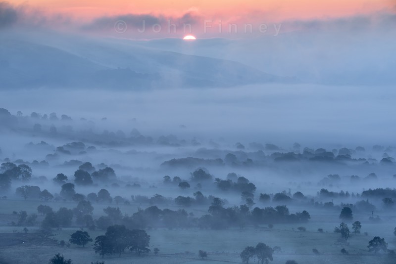 Hope Valley sunrise - Peak District & surrounding area