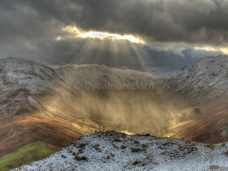 Ascending Halin Fell, Lake District - Moments of Light