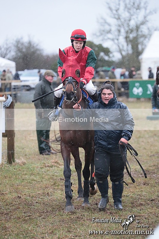 PtP 260125 153 - Cocklebarrow Point-to-Point racing with the Heythrop Hunt 26/01/25
