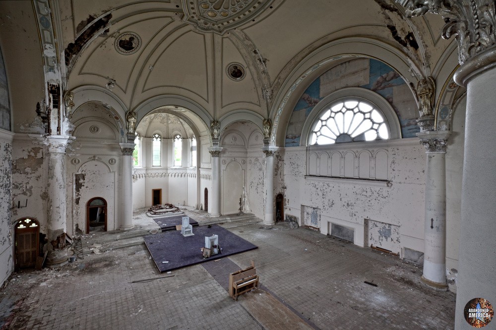 'a leap of faith' taken at undisclosed church | Matthew Christopher's Abandoned America