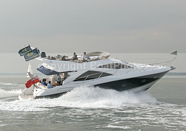 080918 PURE BLUE SUNSEEKER CHARTER 0092 - Flybridge Cruisers
