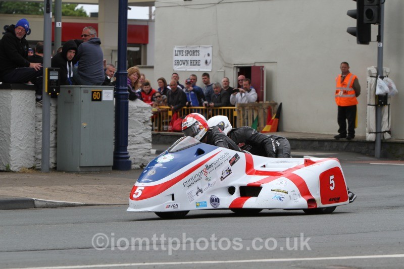 Conrad Harrison & Mike Aylott - Sure Sidecar Race 2