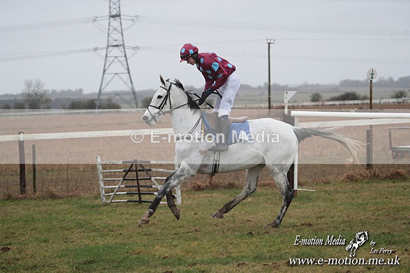 PtP 260125 516 - Cocklebarrow Point-to-Point racing with the Heythrop Hunt 26/01/25