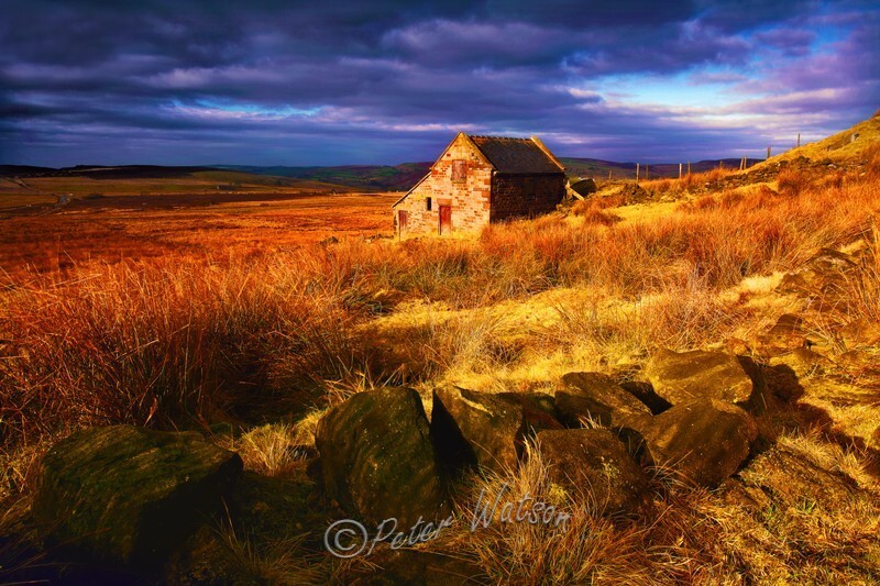 Brund Hill Peak District England - Land