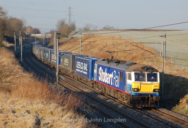 3.2.12 - 92017 4S43 Rugby - Mossend, Docker - West Coast Main Line (north to south)