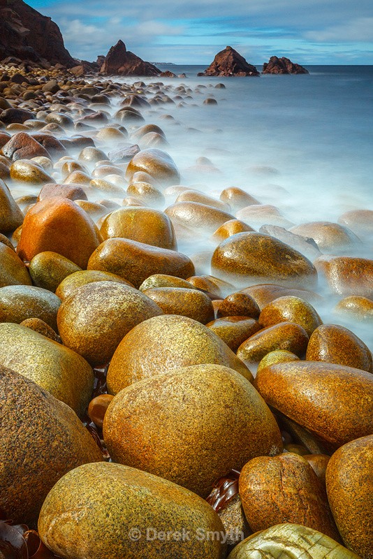 Sunlit Pebbles - Bloody Foreland Beach