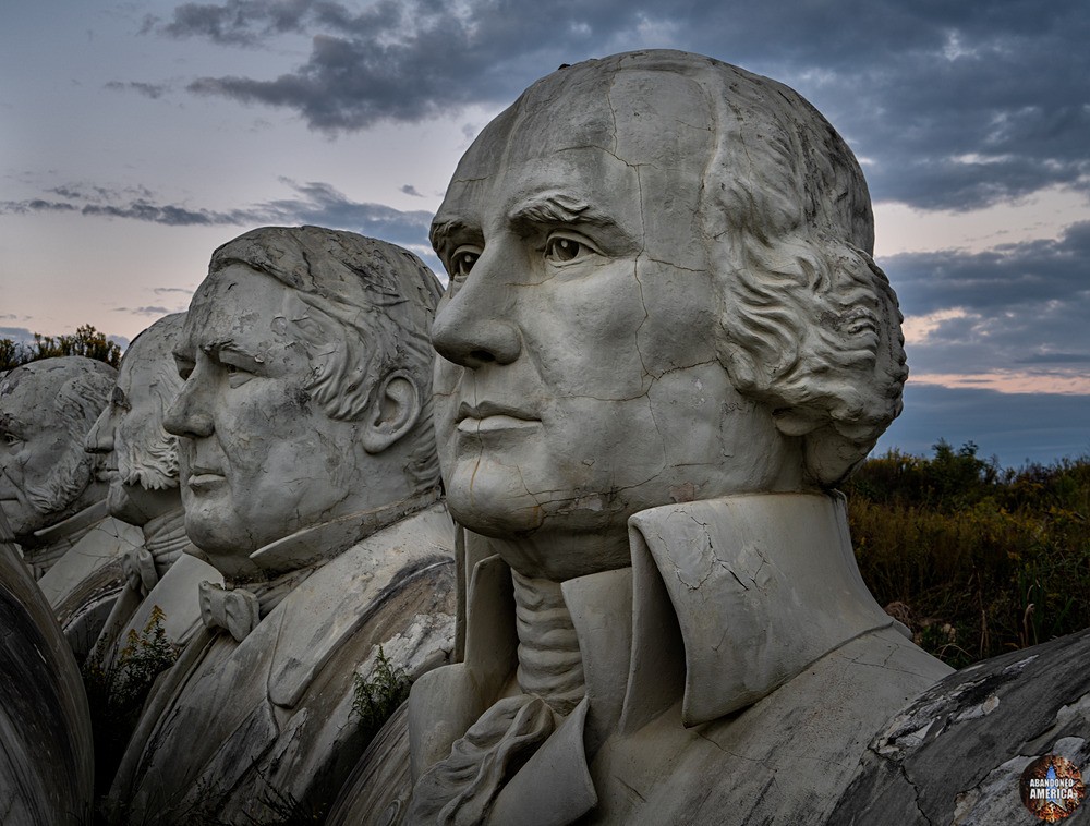 President Heads (Croaker, VA) | James Madison - The President Heads