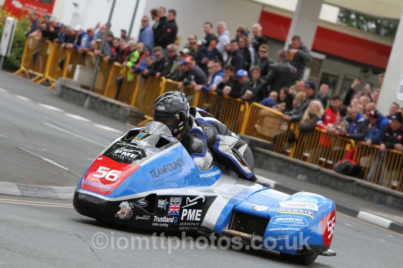 Alan Founds & Tom Peters - Sure Sidecar Race 2