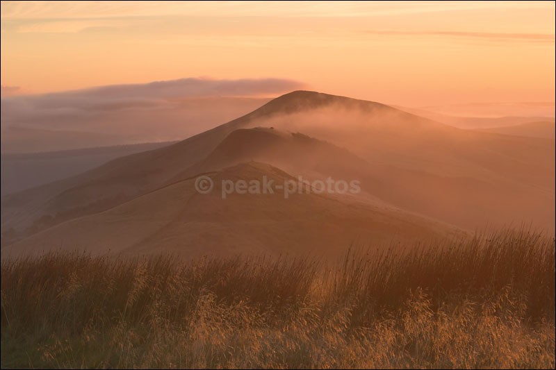 Morning Over Mam Tor - Peak District | White Peak