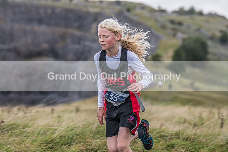 ESFRC Year 7-83 - English Schools Fell Running Championships Year 7 Giggleswick Saturday 1st October 2022