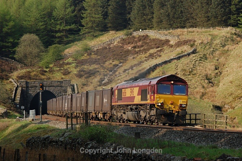 7.5.08 66156 6M20 Drax - Kirkby Thore, Blea Moor Tunnel - Blea Moor Tunnel