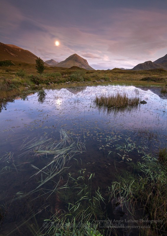 Sligachan Moonrise 2 - Isle of Skye