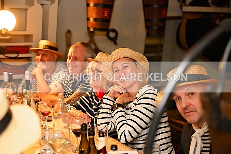 HMS PICKLE-142 - PICKLE NIGHT HMS WARRIOR 1860