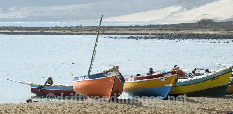 Cape Verde Islands fishing boats - Cape Verde Islands